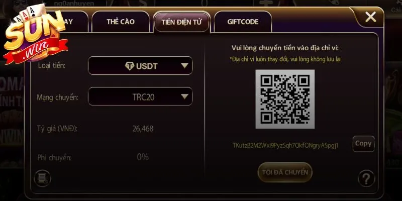 Các bước nạp tiền điện tử chuẩn xác